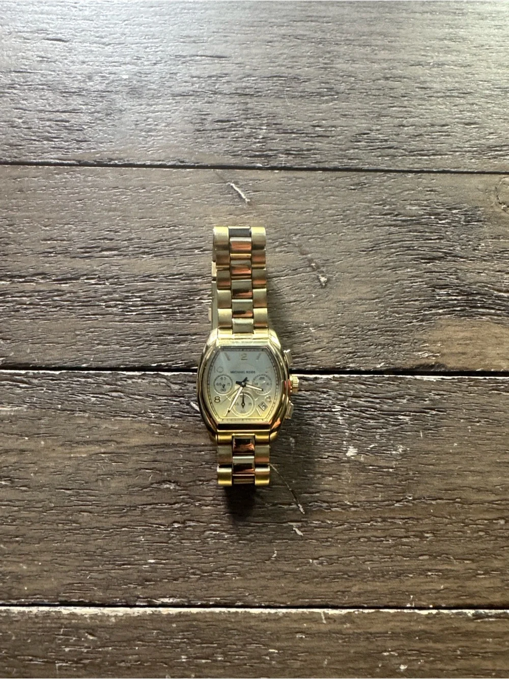 MICHAEL Michael Kors Gold-Tone Women's Chronograph Bracelet Watch